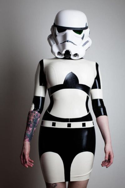 Curvy Cosplayers Wearing Latex