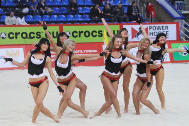 Beach Soccer Is All About Cuties