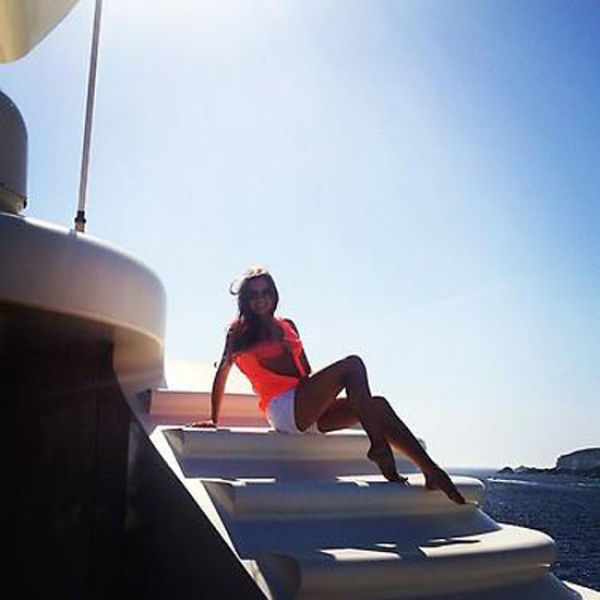Russian Girls from National Rhythmic Gymnastics Team Relax in Sardinia