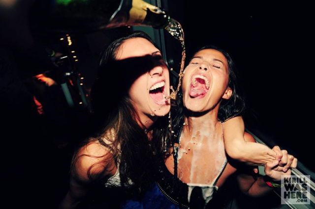 Nightclub Champagne Frenzy