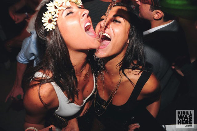 Nightclub Champagne Frenzy