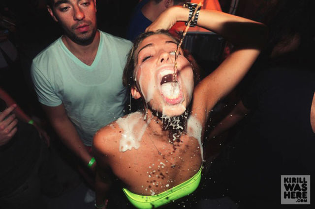 Nightclub Champagne Frenzy