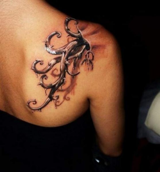 Creepily Realistic Tattoos