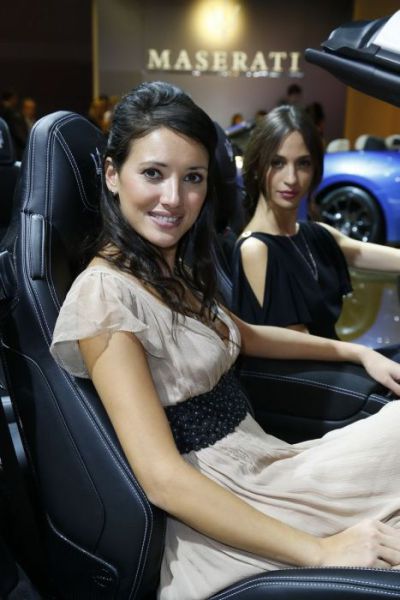 The Lovely Girls of the Paris Motor Show 2012