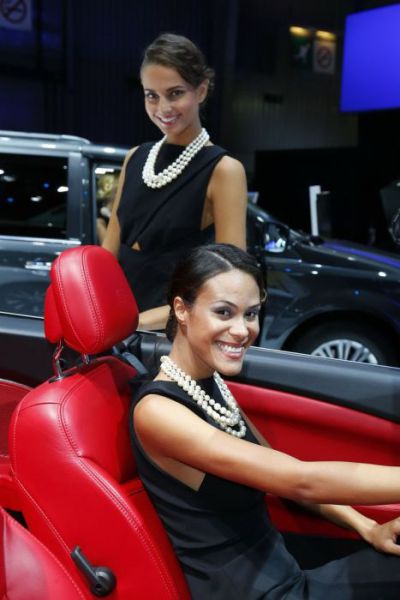 The Lovely Girls of the Paris Motor Show 2012