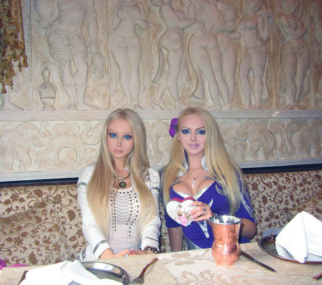 Human Dolls Appear Together