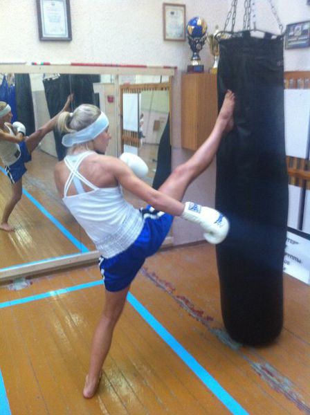This Model Beauty Packs a Real Punch!