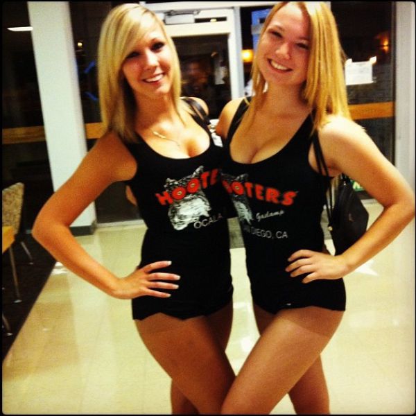 We Never Get Tired of Hooters Girls!