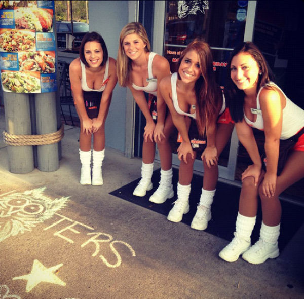We Never Get Tired of Hooters Girls!