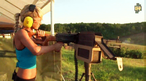 Sexy Sarah Jean Underwood in Action