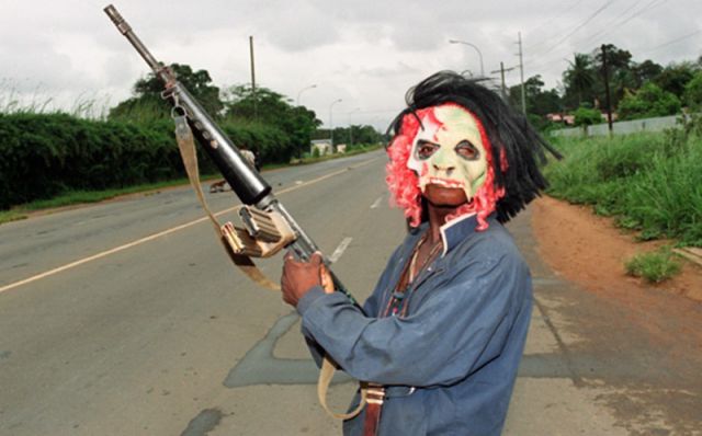 A Frightening Portrayal of African Fighters