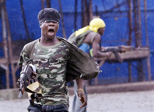 A Frightening Portrayal of African Fighters