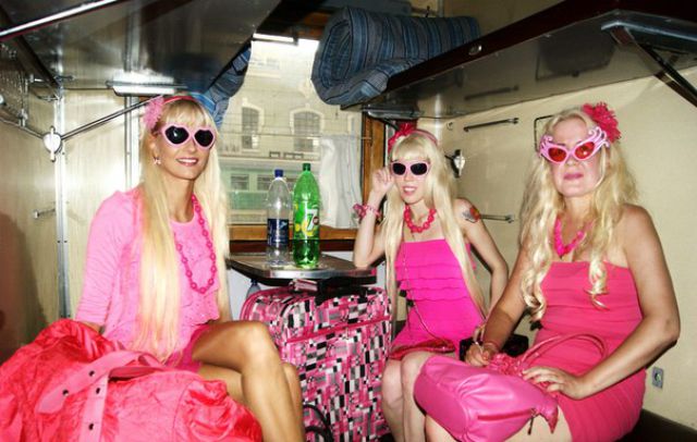 These Girls Go Crazy for Pink