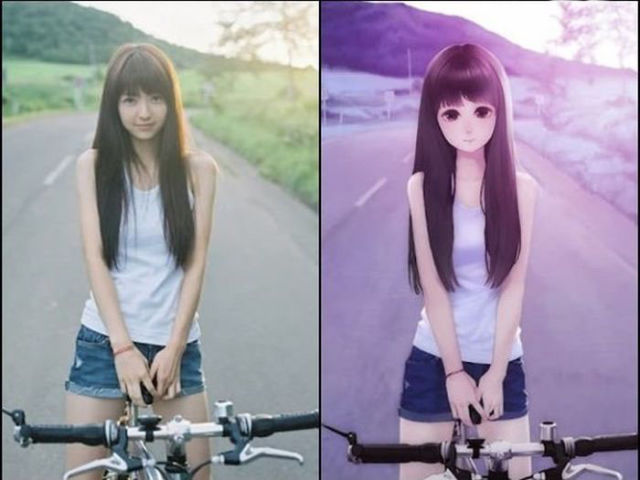 Anime Replicas of Real Life Girls