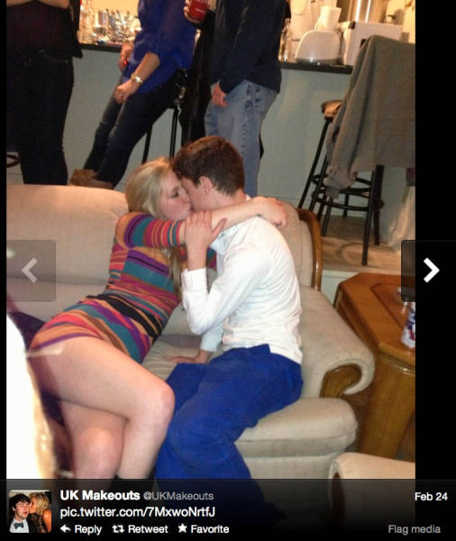 Twitter’s Top College Make-Outs Pics