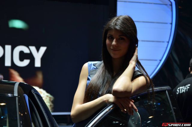 The Attractive Ladies of the Geneva Motor Show 2013