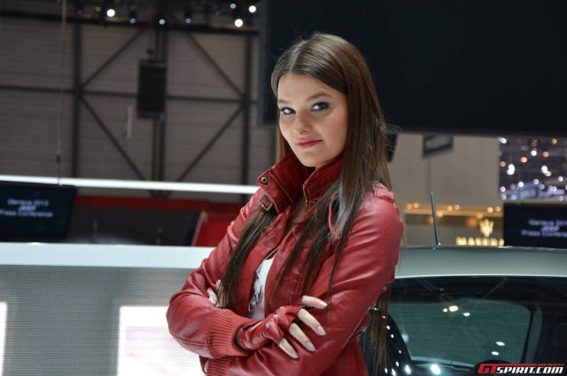 The Attractive Ladies of the Geneva Motor Show 2013