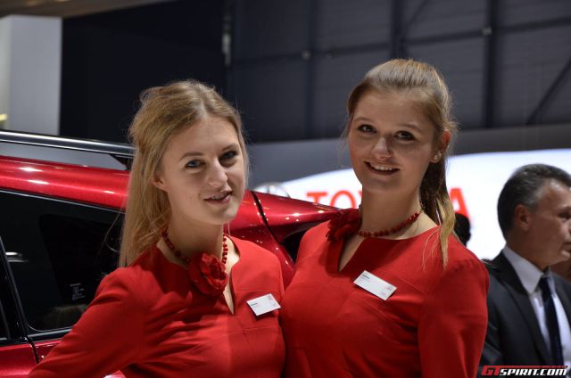 The Attractive Ladies of the Geneva Motor Show 2013
