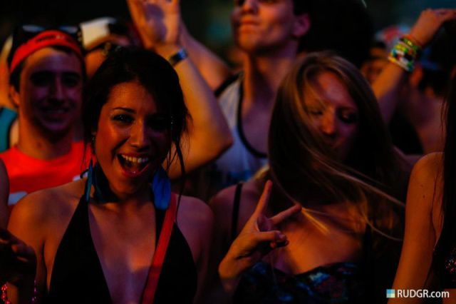 Babes Rocking Out at the Ultra Music Festival