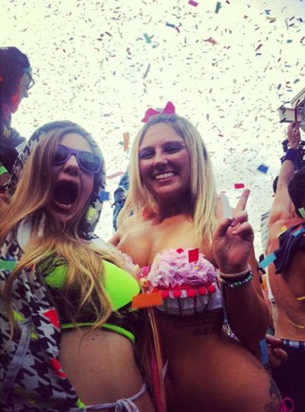 Babes Rocking Out at the Ultra Music Festival