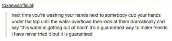 A Touch of Tumblr Philosophising…