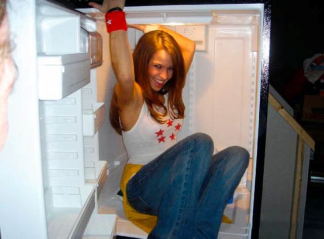 Hot Girls Get a Cool Down…