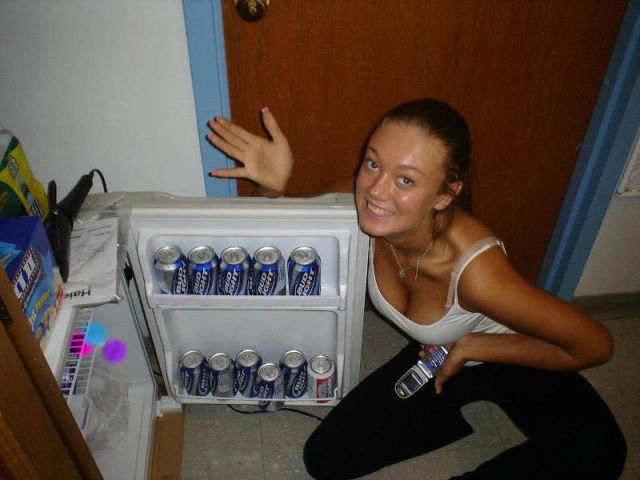 Hot Girls Get a Cool Down…