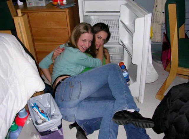 Hot Girls Get a Cool Down…