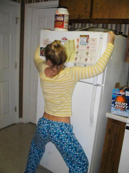 Hot Girls Get a Cool Down…
