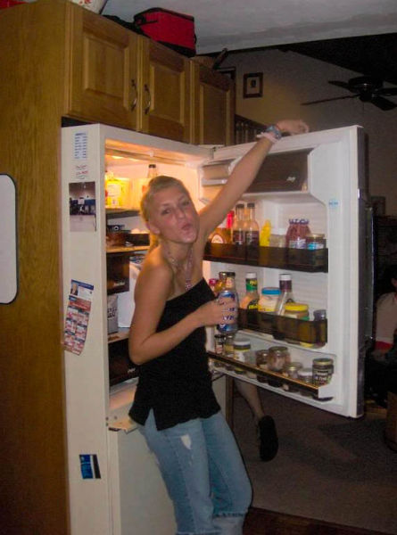 Hot Girls Get a Cool Down…