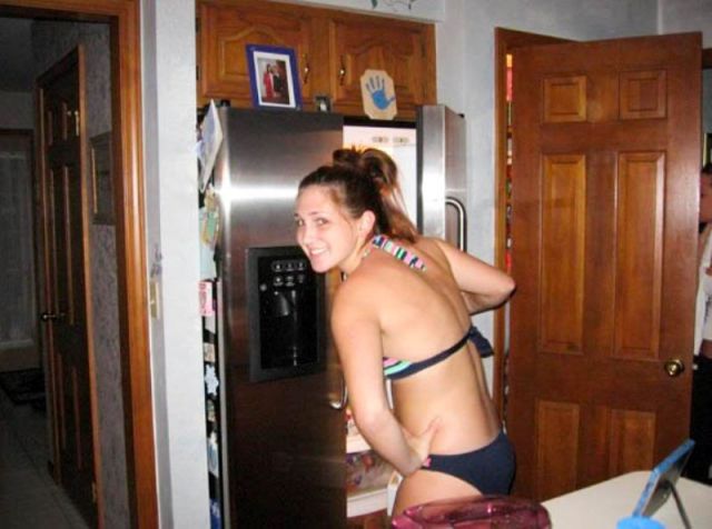 Hot Girls Get a Cool Down…