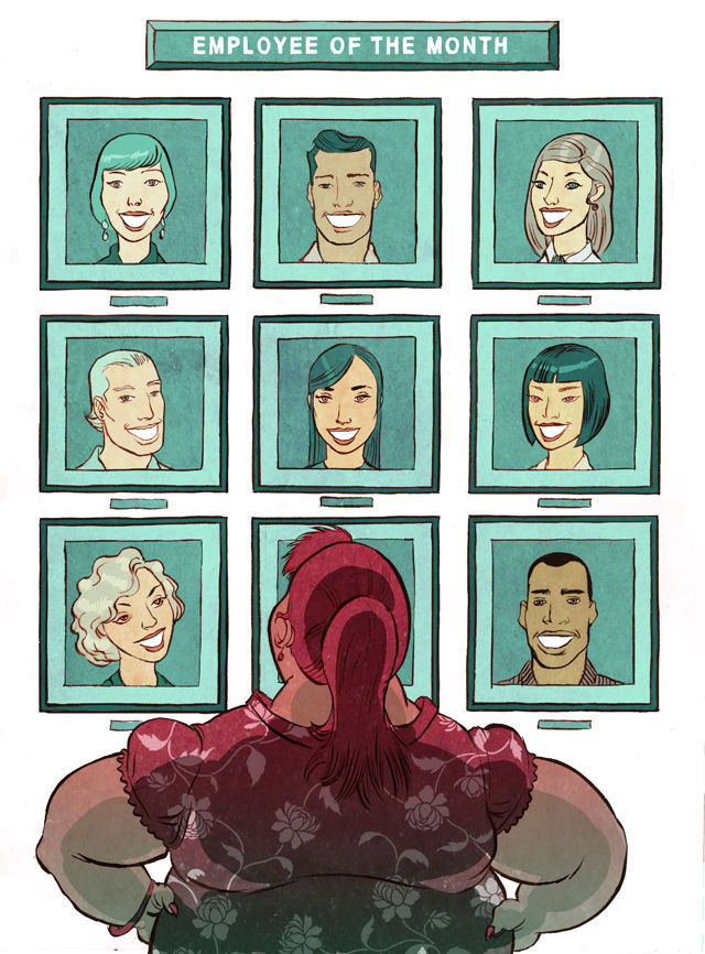 Social Problems Depicted in Cool Cartoon Art