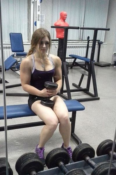 The Super Strong Girl with the Sweet Face