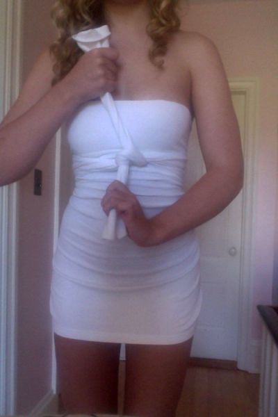 Transform a Turtleneck Dress into a Sexy Mini in a Few Simple Steps