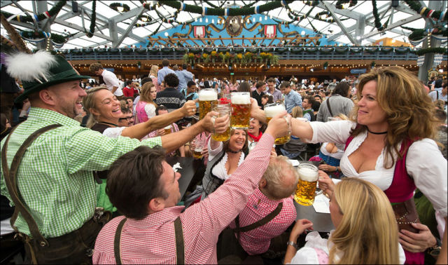 All the Beer, Girls and Debauchery of Oktoberfest 2013