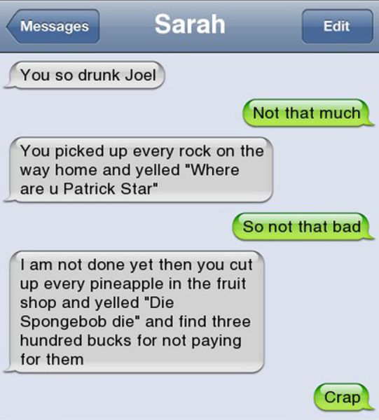 People Do the Funniest Things When They’re Drunk