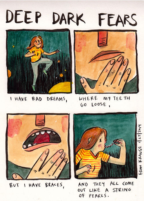 Your Darkest Fears as Creepy Comic Strips