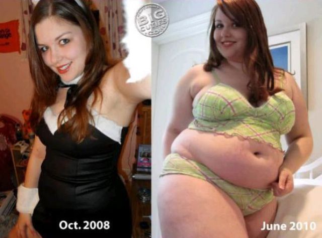 Oldie of the Day: Girls Who Let Themselves Go Before and After Pics