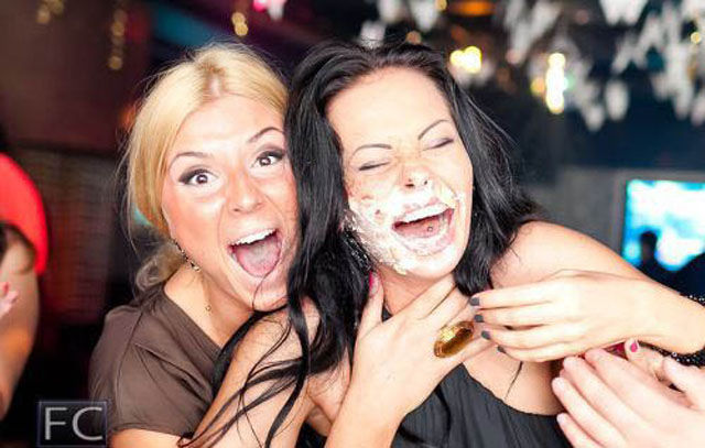 Russian Ladies Let Their Hair Down and Go Completely Crazy