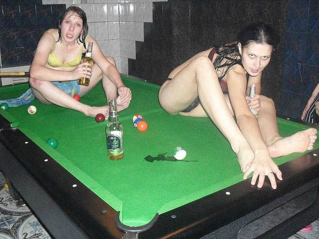 Russian Ladies Let Their Hair Down and Go Completely Crazy