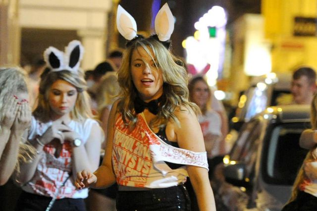 Students Unite for Drunken Debauchery in Liverpool
