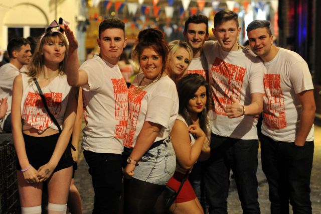 Students Unite for Drunken Debauchery in Liverpool