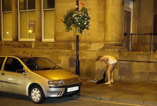Students Unite for Drunken Debauchery in Liverpool