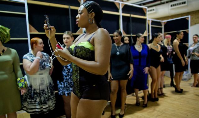 A Catwalk Show for Fuller Bodied Women