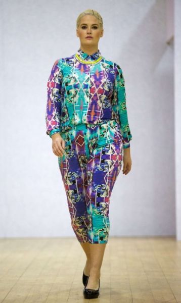 A Catwalk Show for Fuller Bodied Women