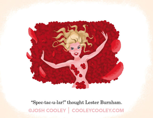 R-Rated Film Scenes Drawn in Pixar Animation Style