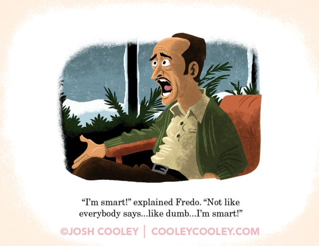 R-Rated Film Scenes Drawn in Pixar Animation Style