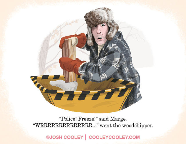 R-Rated Film Scenes Drawn in Pixar Animation Style