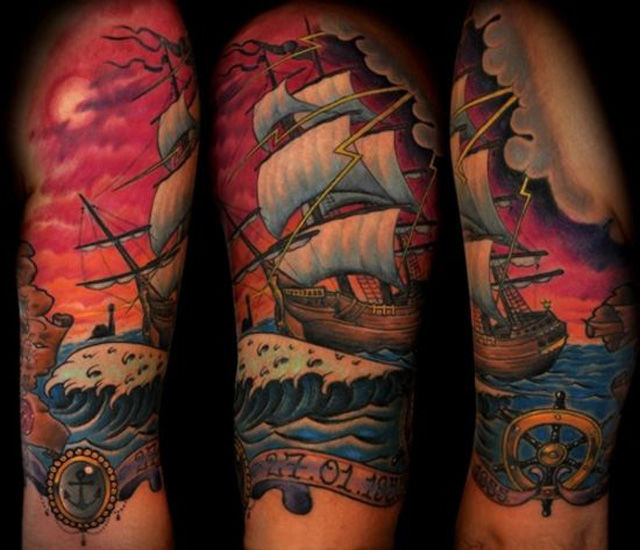 Tattoo Lovers Gather around for Epic Body Art