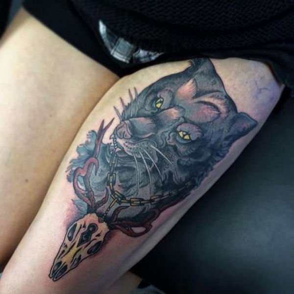 Tattoo Lovers Gather around for Epic Body Art